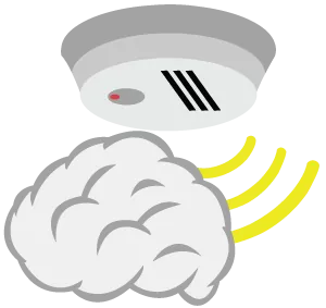 smoke alarm icon